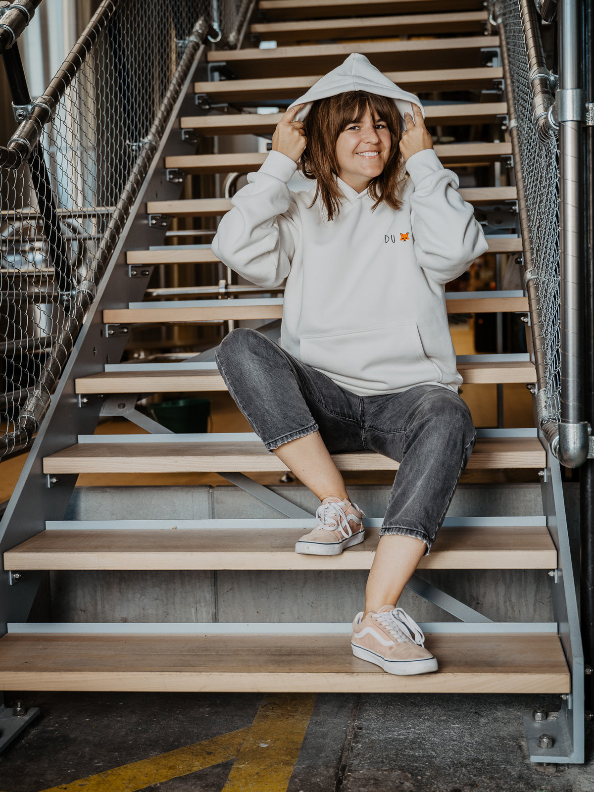 Hoodie "Du Fuchs"