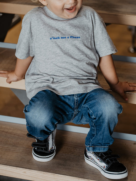 Kids Shirt "s'isch nur e Phase"