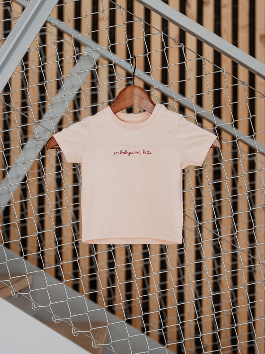 Kids Shirt "En Babyccino, bitte"