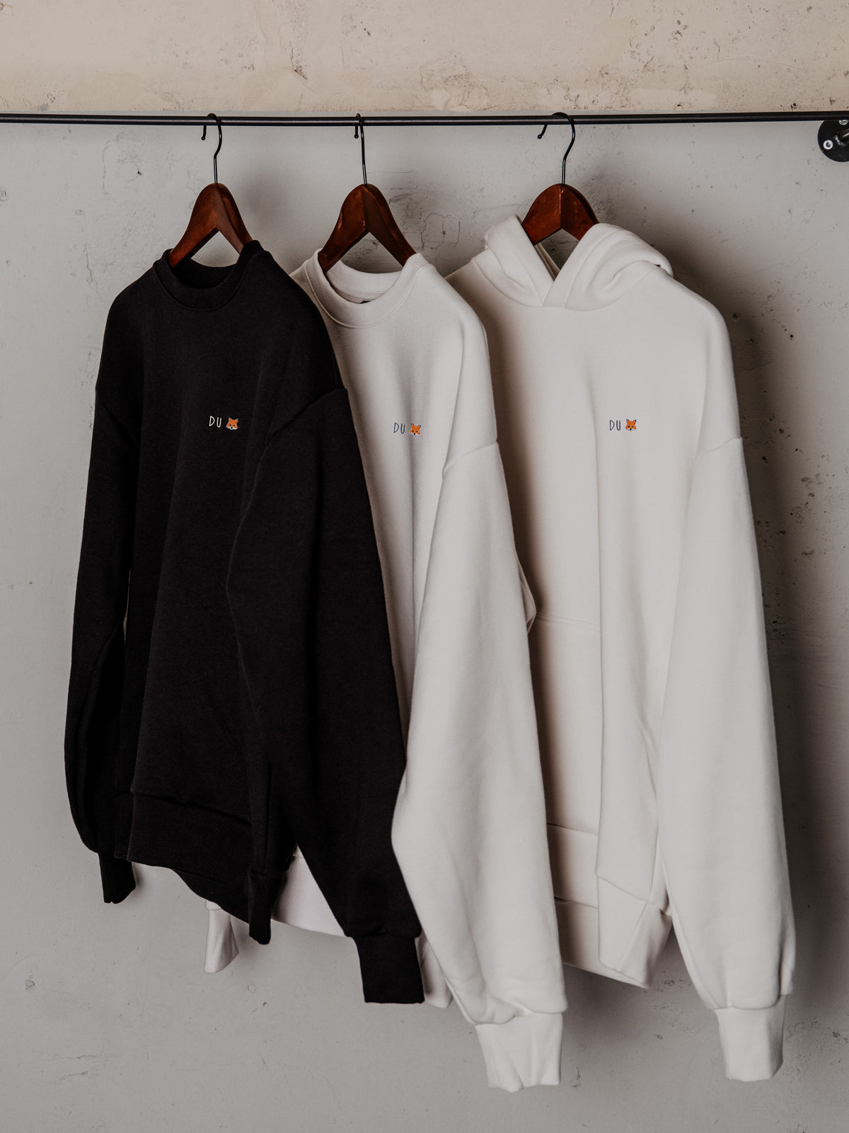 Hoodie "Du Fuchs"