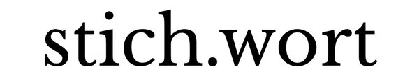 Logo stich.wort